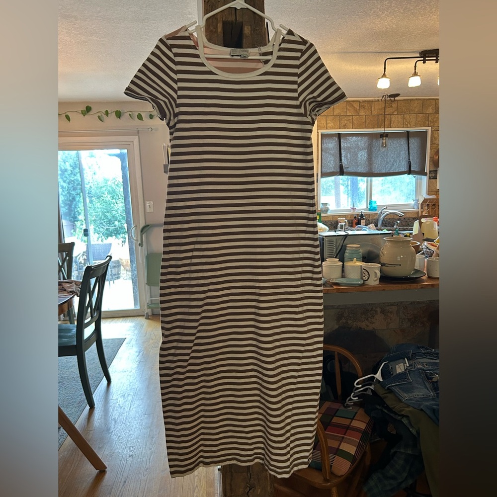 Saturday Sunday Striped Maxi Dress